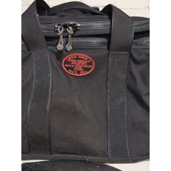 Red Oxx Air Boss Carry-On Travel Bag Luggage W/ Shoulder Strap Made In USA READ - Picture 9 of 16